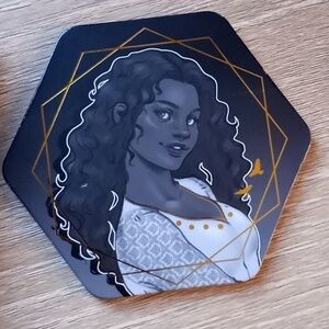 Serpent & Dove Book Series Fairyloot 4 Coaster Set Foiled Theme: Spellcraft Art